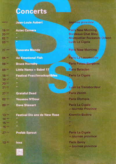 Best Concerts 11-90