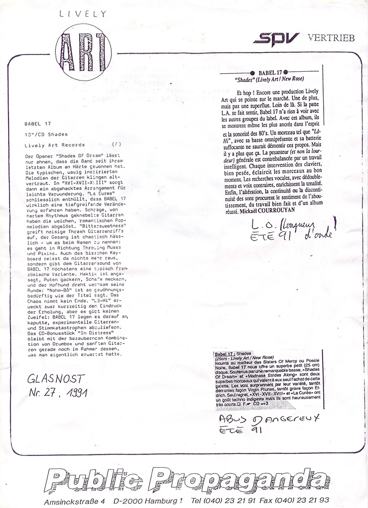 Revue de Presse 2